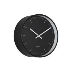 Nástenné hodiny Odense Deep Karlsson KA6172BK, 22cm